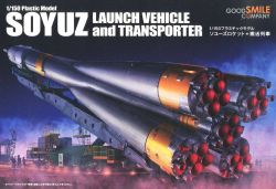 1/150 Soyuz Rocket & Transport Train Model Kit