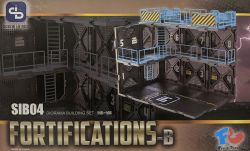 1/24 Diorama Building Set SIB04 Fortifications-B