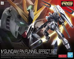 RG RX-93 Nu Gundam + Fin Funnel Effect Set