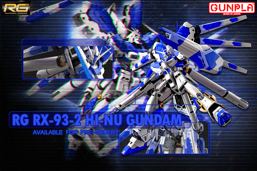 Preorder RG Hi-Nu Gundam